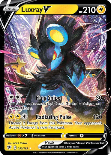 Luxray V (050/189) [Sword & Shield: Astral Radiance] (Online Only)