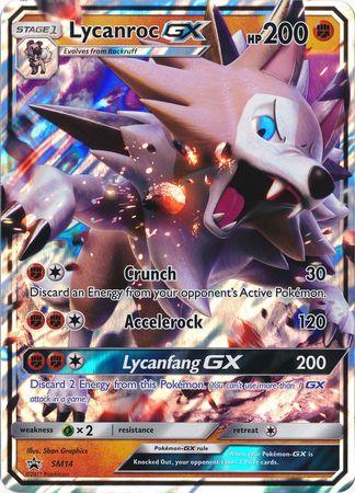 Lycanroc GX (SM14) (Jumbo Card) [Sun & Moon: Black Star Promos] (Online Only)