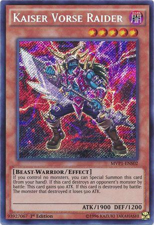 Kaiser Vorse Raider [MVP1-ENS02] Secret Rare (ONLINE ORDER ONLY)