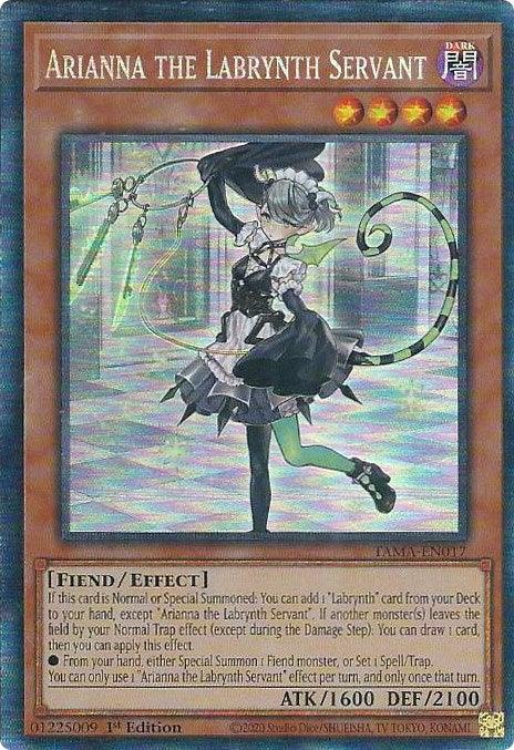 Arianna the Labrynth Servant [TAMA-EN017] Collector's Rare (ONLINE ORDER ONLY)