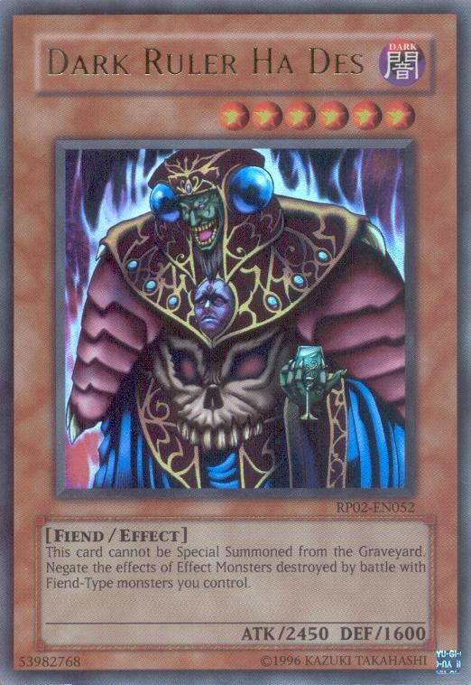 Dark Ruler Ha Des [RP02-EN052] Ultra Rare (ONLINE ORDER ONLY)