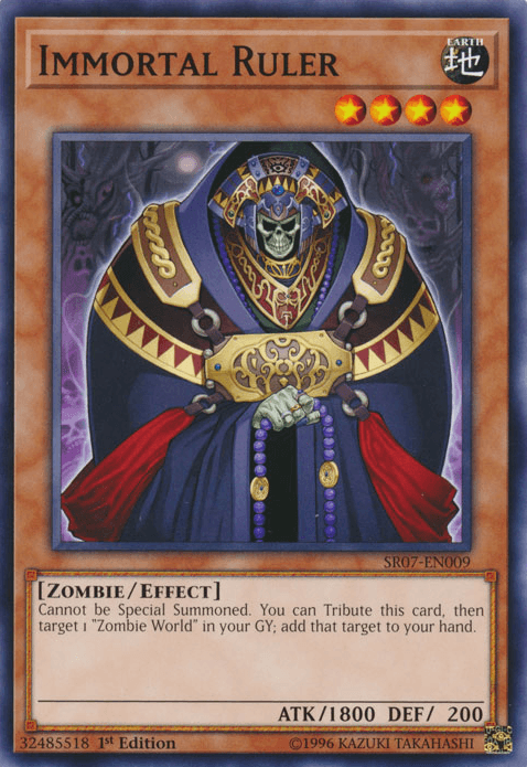 Immortal Ruler [SR07-EN009] Common (ONLINE ORDER ONLY)