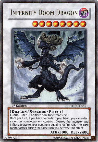Infernity Doom Dragon [TSHD-EN042] Ultra Rare (ONLINE ORDER ONLY)