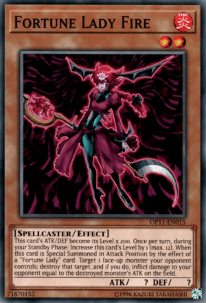 Fortune Lady Fire [OP11-EN015] Common (ONLINE ORDER ONLY)
