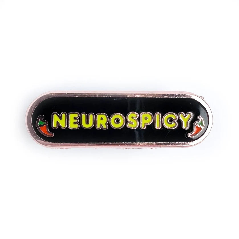 Pride Pals Personality Enamel Pin - Neurospicy (ONLINE ORDER ONLY)