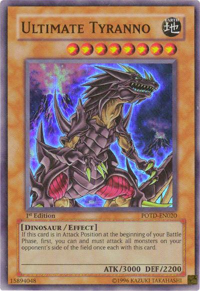 Ultimate Tyranno [POTD-EN020] Super Rare (ONLINE ORDER ONLY)
