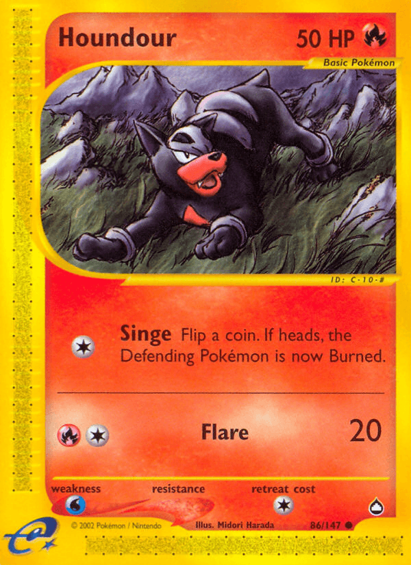 Houndour (86/147) [Aquapolis] (Online Only)