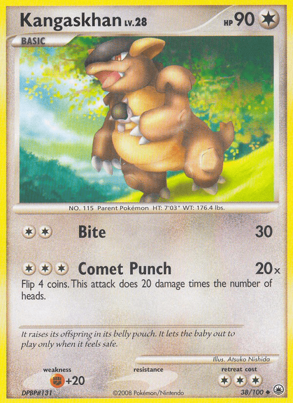Kangaskhan (38/100) [Diamond & Pearl: Majestic Dawn] (Online Only)