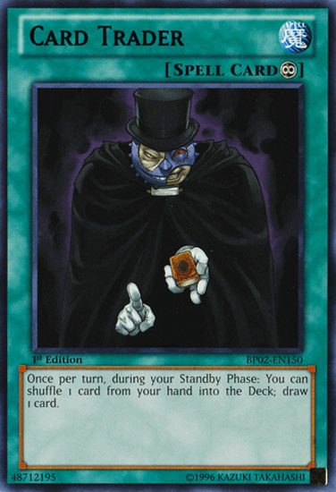 Card Trader [BP02-EN150] Mosaic Rare (ONLINE ORDER ONLY)