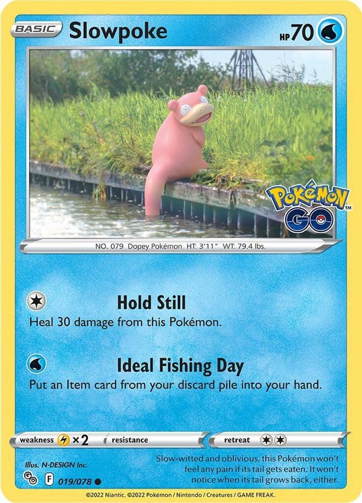 Slowpoke (019/078) [Pokémon GO] (Online Only)