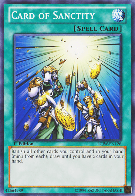 Card of Sanctity [LCJW-EN126] Common (ONLINE ORDER ONLY)