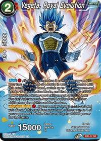 Vegeta, Royal Evolution (EB1-07) [Battle Evolution Booster] (ONLINE ORDER ONLY)