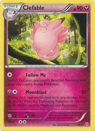 Clefable (28/30) [XY: Trainer Kit 1 - Wigglytuff] (Online Only)