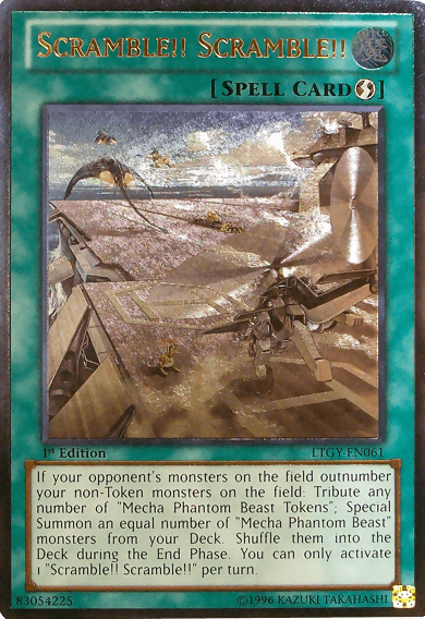 Scramble!! Scramble!! [LTGY-EN061] Ultimate Rare (ONLINE ORDER ONLY)
