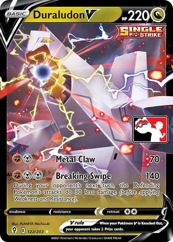 Duraludon V (122/203) [Prize Pack Series One] (Online Only)