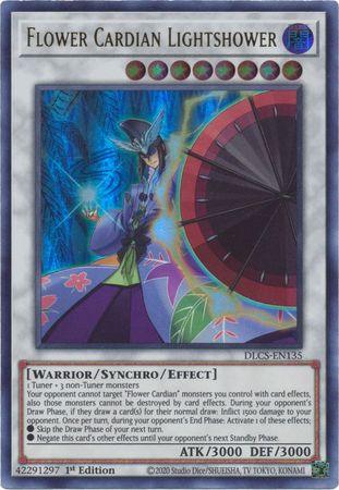 Flower Cardian Lightshower (Purple) [DLCS-EN135] Ultra Rare (ONLINE ORDER ONLY)