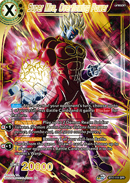 Super Mira, Overflowing Power (SPR) (BT17-111) [Ultimate Squad] (ONLINE ORDER ONLY)