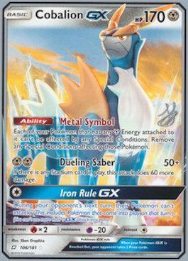 Cobalion GX (106/181) (Perfection - Henry Brand) [World Championships 2019] (Online Only)