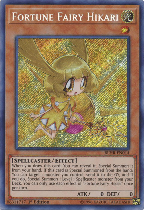 Fortune Fairy Hikari [BLHR-EN014] Secret Rare (ONLINE ORDER ONLY)