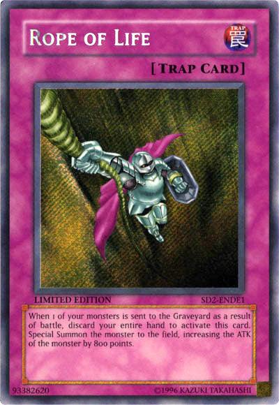 Rope of Life [SD2-ENDE1] Secret Rare (ONLINE ORDER ONLY)