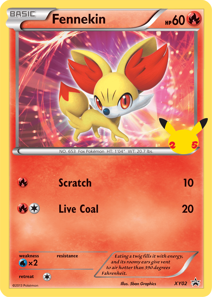 Fennekin (XY02) [First Partner Pack] (Online Only)