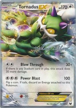 Tornadus EX (90/108) (CMT - Zachary Bokhari) [World Championships 2012] (Online Only)