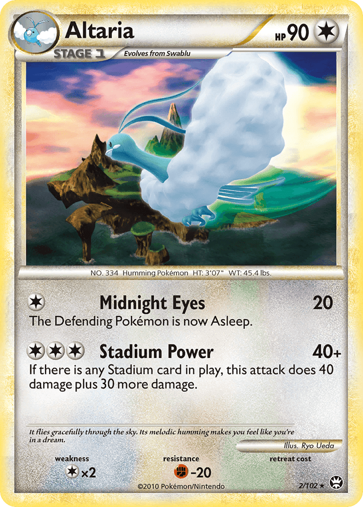 Altaria (2/102) [HeartGold & SoulSilver: Triumphant] (Online Only)