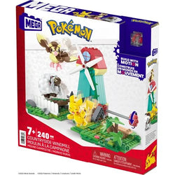 Pokemon Mega Adventure Builder Countryside Windmill Set - CLEARANCE (ONLINE ORDER ONLY)
