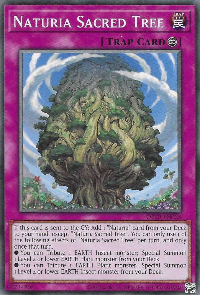 Naturia Sacred Tree [OP20-EN025] Common (ONLINE ORDER ONLY)