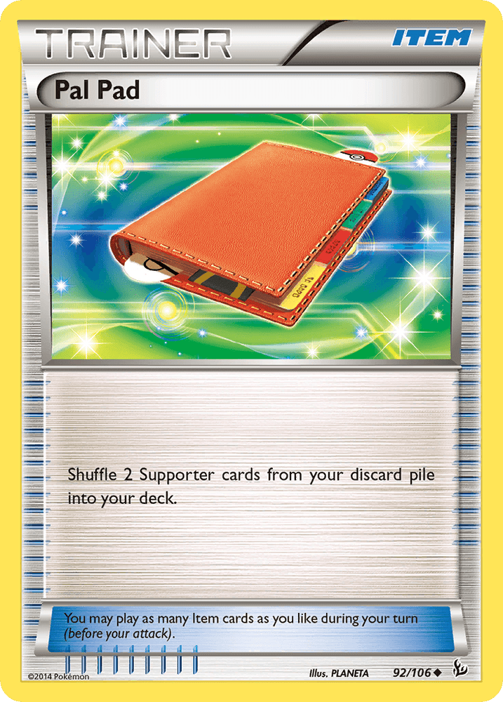 Pal Pad (92/106) [XY: Flashfire] (Online Only)