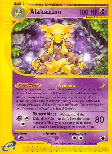 Alakazam (33/165) [Expedition: Base Set] (Online Only)