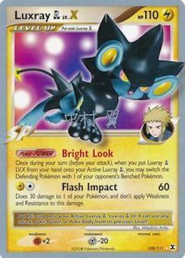 Luxray GL LV.X (109/111) (Crowned Tiger - Tsubasa Nakamura) [World Championships 2009] (Online Only)
