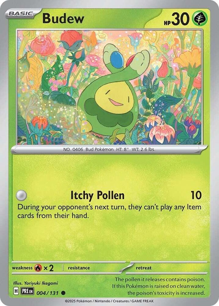 Budew (004/131) [Scarlet & Violet: Prismatic Evolutions] (Online Only)
