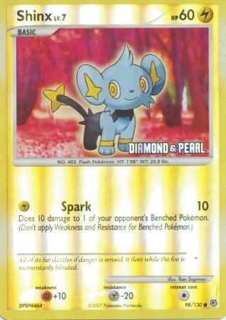 Shinx (98/130) [Burger King Promos: 2008 Collection] (Online Only)
