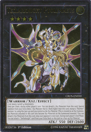 Tellarknight Ptolemaeus (UTR) [CROS-EN050] Ultimate Rare (ONLINE ORDER ONLY)