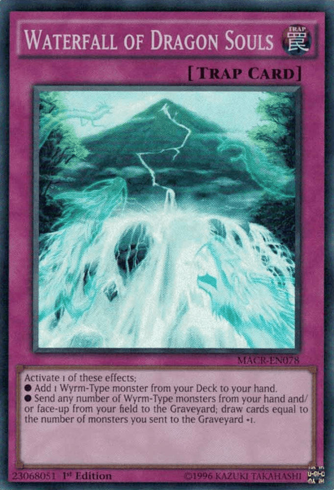 Waterfall of Dragon Souls [MACR-EN078] Super Rare (ONLINE ORDER ONLY)