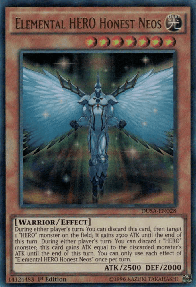 Elemental Hero Honest Neos [DUSA-EN028] Ultra Rare (ONLINE ORDER ONLY)