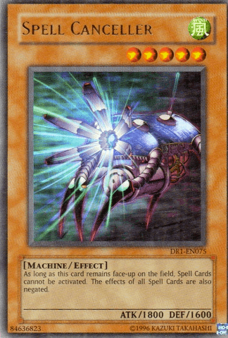 Spell Canceller [DR1-EN075] Ultra Rare (ONLINE ORDER ONLY)