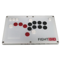 FightBox B10 All Button Leverless Arcade Controller – Ultra-Thin Cherry MX Fight Stick for PC, PS5, Xbox & Switch (Online Only)