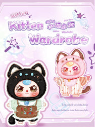 Baby Three Kitten Wardrobe Plush Series Blind Box (ONLINE ORDER ONLY)