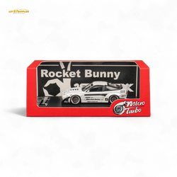 MicroTurbo Custom 180SX - Pandem Rocket Bunny White 1:64 (ONLINE ORDER ONLY)