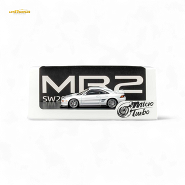 (Pre-Order) Microturbo Toyota MR-2 SW20 Revision 4 V2 – White 1:64 (Online Order Only)