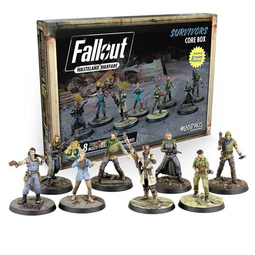 Fallout: Wasteland Warfare - Survivors - Core Box (ONLINE ORDER ONLY)