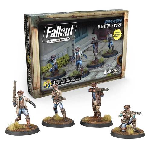 Fallout: Wasteland Warfare - Survivors - Minutemen Posse (ONLINE ORDER ONLY)