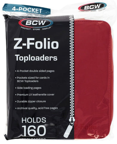 Bcw Toploader Binder Holds 160 (ONLINE ORDER ONLY)