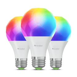 Nanoleaf Essentials Smart A19 Bulb Thread and Matter 3 Pack (Online Order Only)