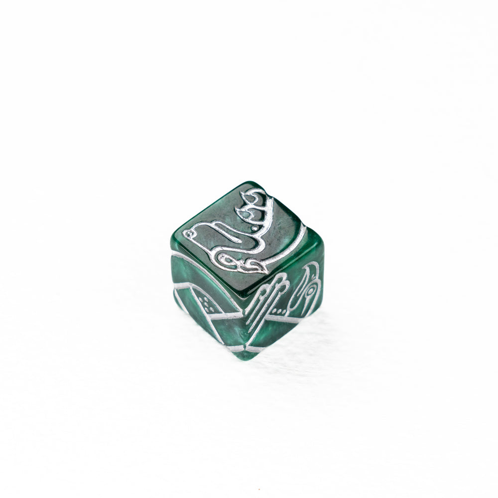 9 Celtic Animals Knot Dice - Wolfhound & Eagle (ONLINE ORDER ONLY)