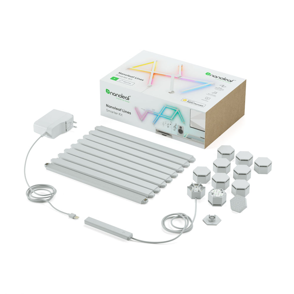 Nanoleaf Lines | SMK | White | 9 Pack | USA/CA (Online Order Only)