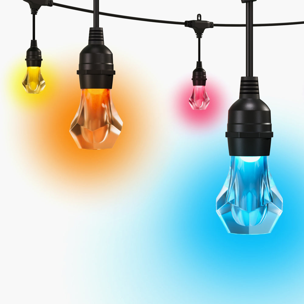Matter Smart Multicolor Outdoor String Lights Smarter Kit 49ft (15m) (ONLINE ORDER ONLY)