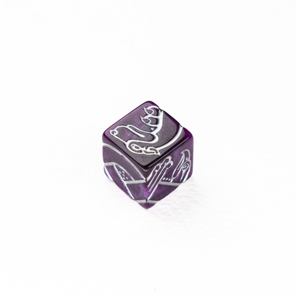 9 Celtic Animals Knot Dice - Wolfhound & Eagle (ONLINE ORDER ONLY)